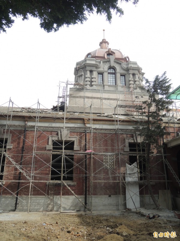 原台南地院國定古蹟修復將於今年完工